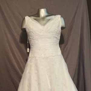 Formal white dress
